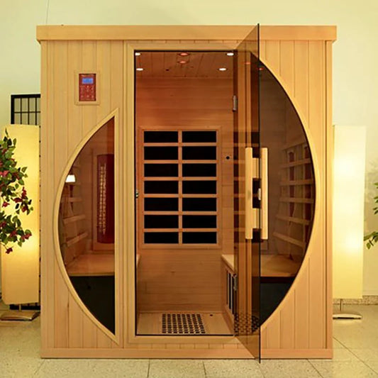 SAUNASNET Luxury Indoor Solid Wood Sauna Far Infrared