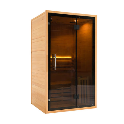 SAUNASNET Indoor Wicking and Perspiration Fumigation Box Wet Sauna Glass