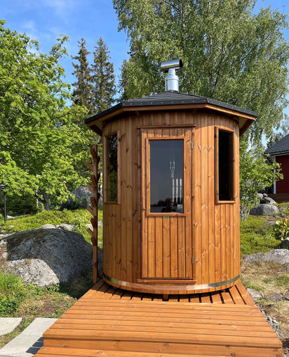 SAUNASNET Garden Series Outdoor Sauna Cabin