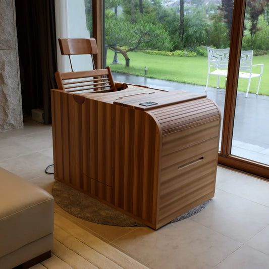 SAUNASNET Half Body Sauna With Full infrared Benefits Far Infrared