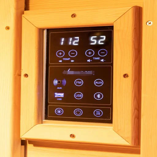 SAUNASNET Indoor Steam and Far-infrared Sauna Dual System