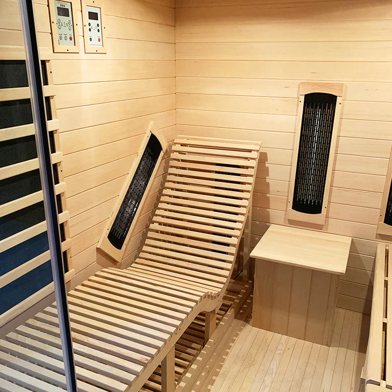 SAUNASNET Indoor Steam and Far-infrared Sauna Dual System