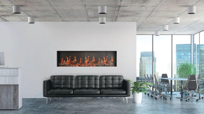 NAPOLEON LUMINEX 65 LCD ELECTRIC LINEAR BUILT-IN FIREPLACE  NEFL65LCD-3SV