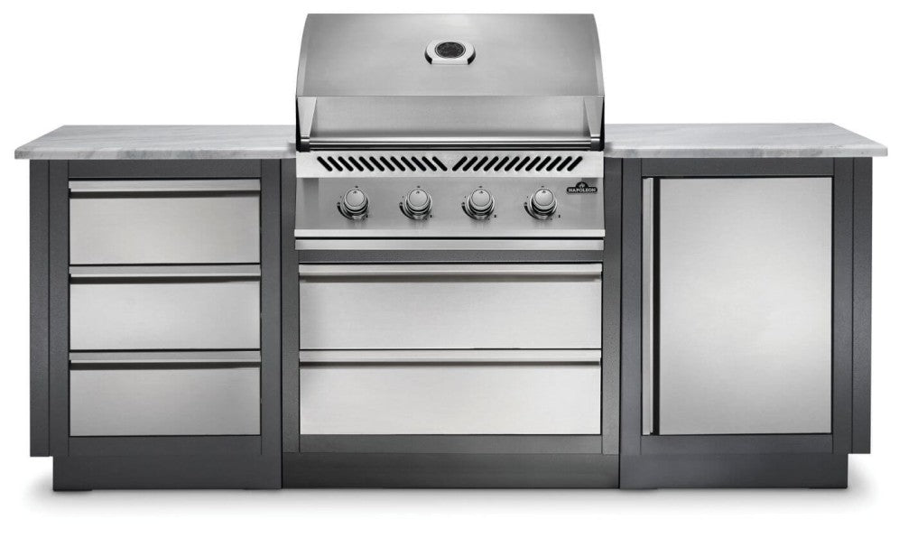 NAPOLEON OASIS™ 100 OUTDOOR KITCHEN, BUILT-IN 500 SERIES 32 BUILT-IN 500 SERIES 32  4 Burners ODK100-BI32PSS