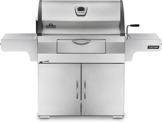 NAPOLEON PROFESSIONAL 605 CHARCOAL CART FULL SIZE CART GRILL  PRO605CSS