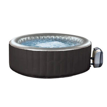 SAUNASNET Inflatable Hot Tubs Outdoor and Indoor Whirlpool Spa For 2-4 Person