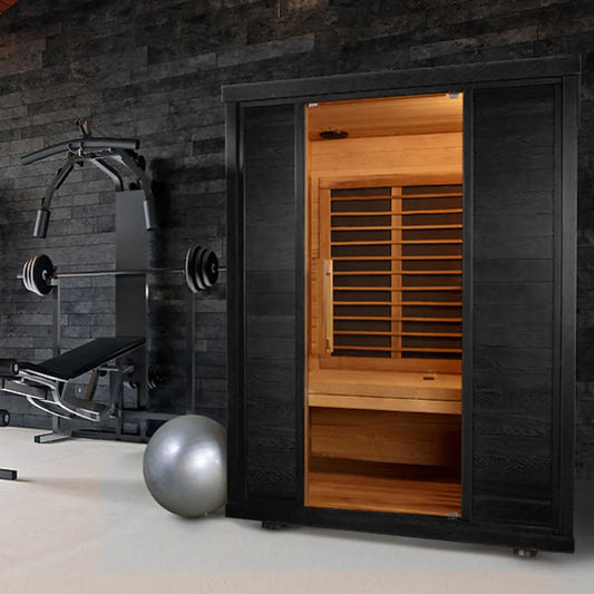 SAUNASNET Full-Spectrum Infrared Sauna Premium Black