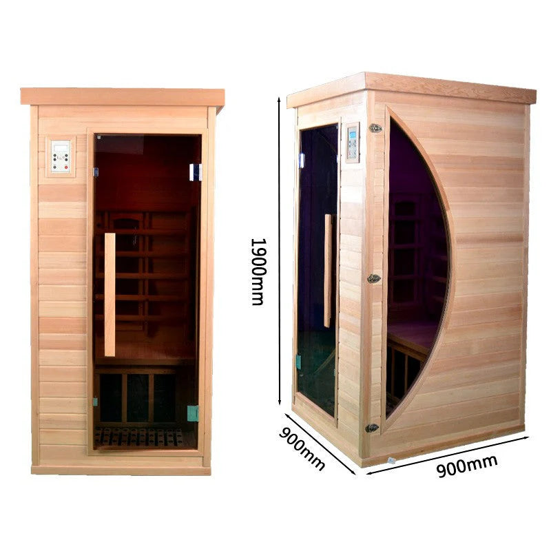 SAUNASNET Luxury Indoor Solid Wood Sauna Far Infrared